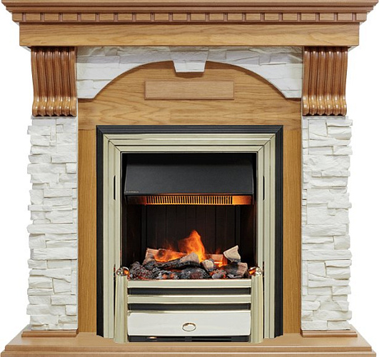 Dimplex Dublin очаг Cavendish темный дуб/сланец_2