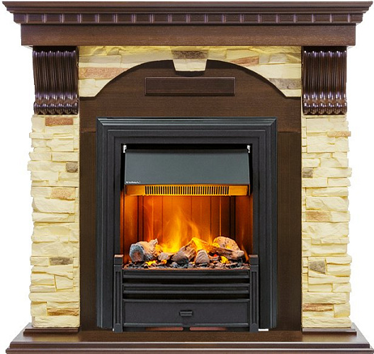 Dimplex Dublin очаг Brookline Black венге/сланец_6