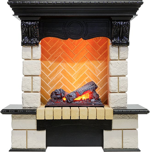 Dimplex Pierre Luxe очаг Cassette 400 NH венге/шампань_0