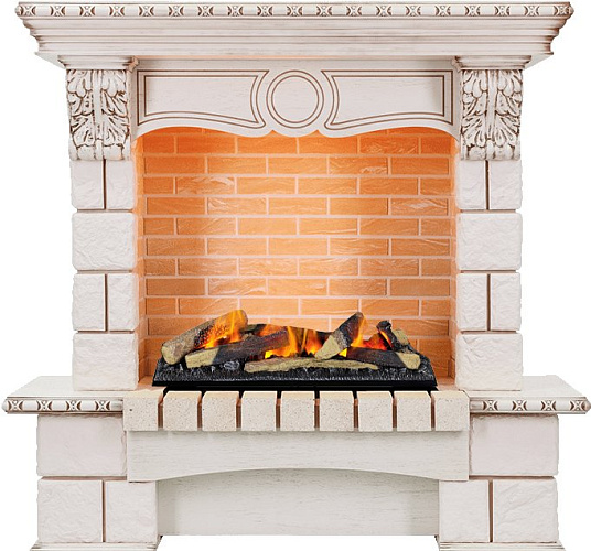 Dimplex Pierre Luxe очаг Cassette 600 LNH-INT (с дровами) дуб/шампань_4