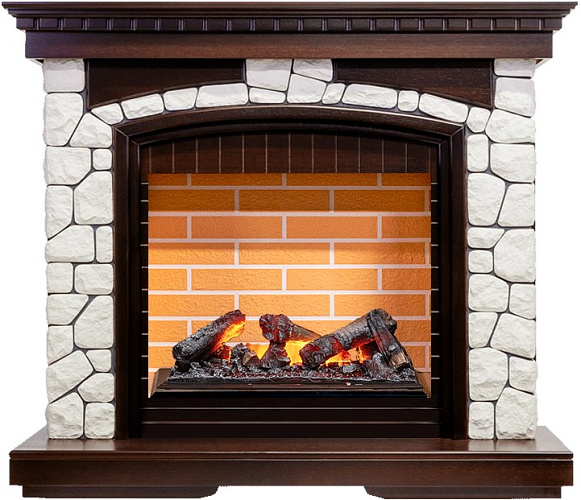 Dimplex Glasgow очаг Cassette 600 NH темный дуб/белый_0