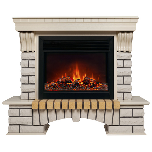 RealFlame Country WT очаг Moonblaze S BL белый дуб_1